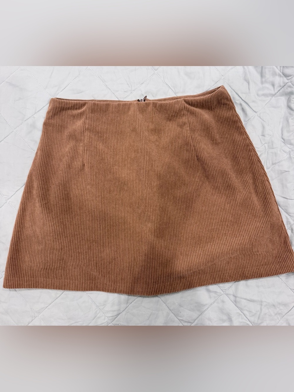 Halara Corduroy Mini Skirt in Brown